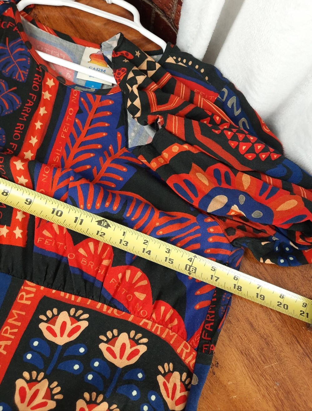 Farm Rio Tropical Print Mini Dress - Picture 10 of 14